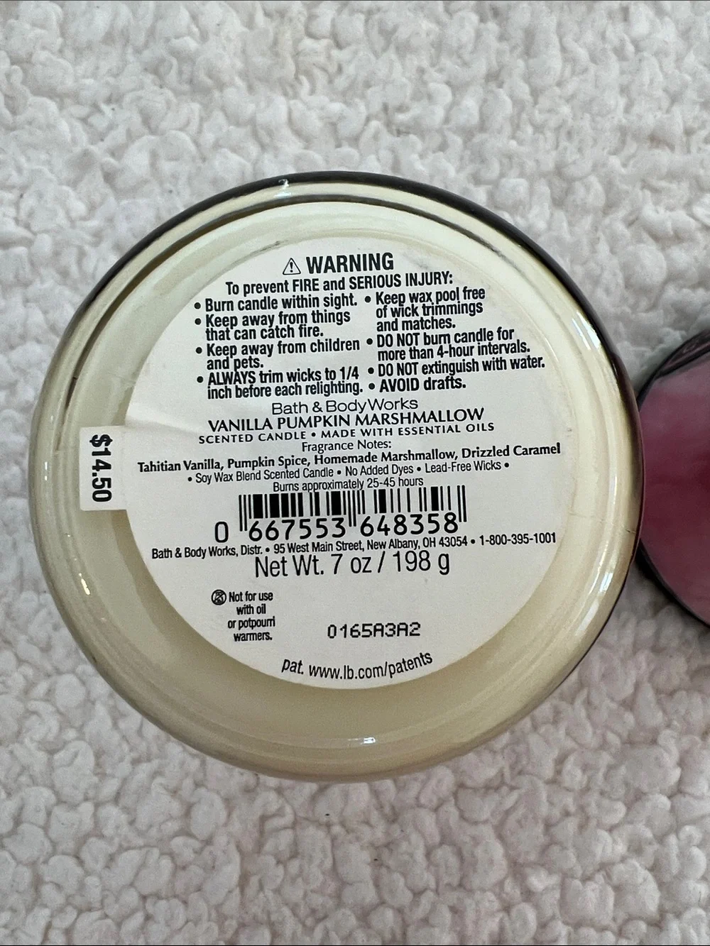 Bath & Body Works Vanilla Pumpkin & Ghoul Friend Scented Jar Candle Duo- 7 oz ea